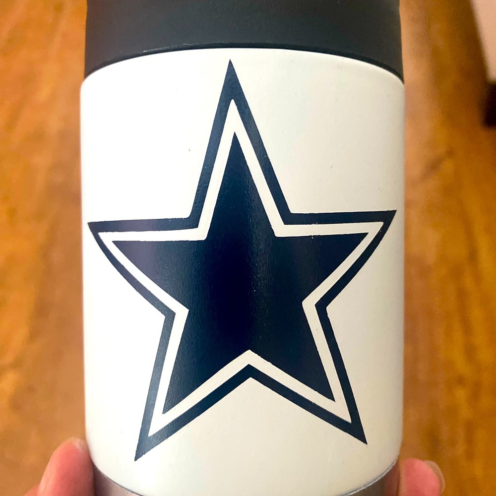Cowboy can koozie